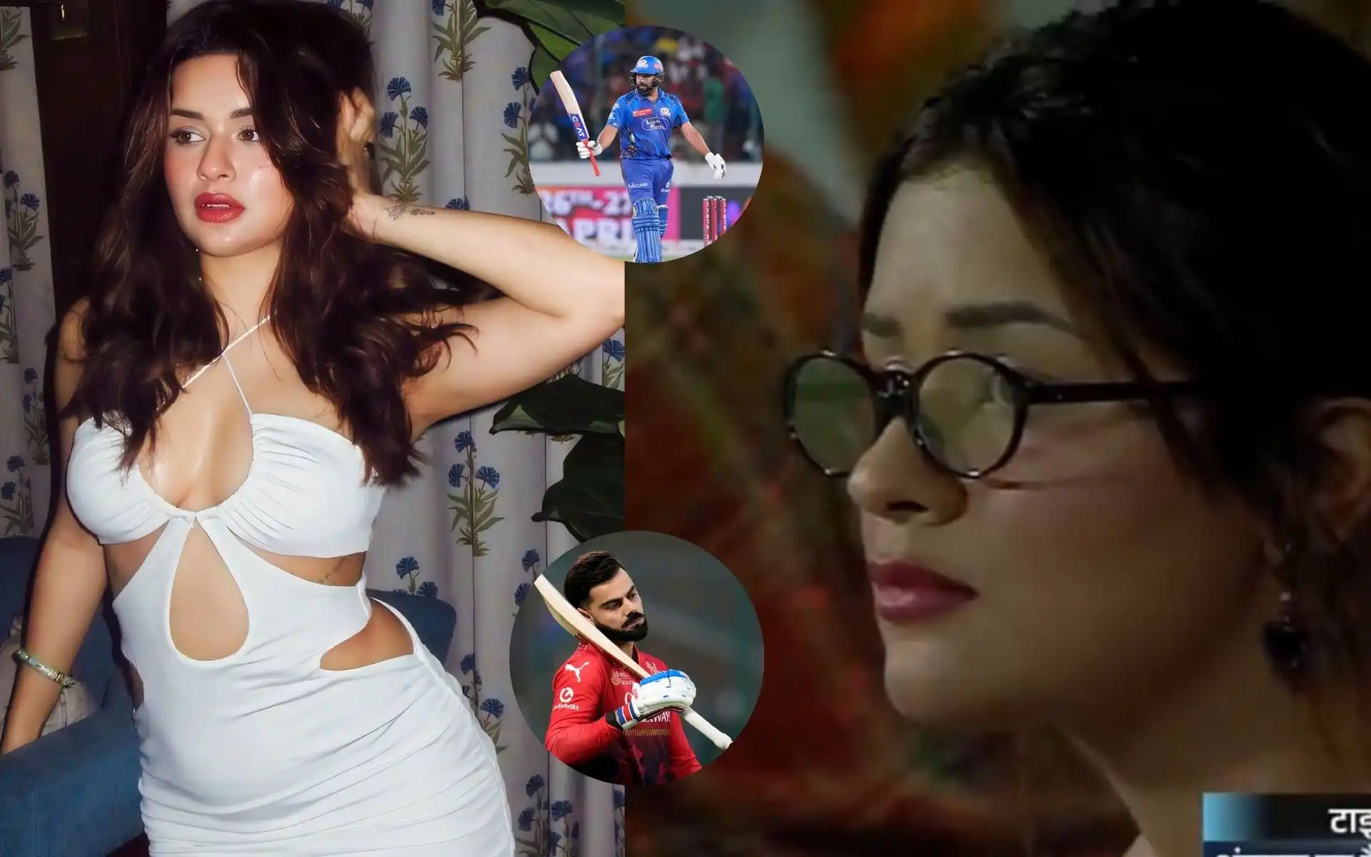 Virat Kohli Controversy: Avneet Kaur Spotted Cheering For Rohit Sharma During MI Vs GT